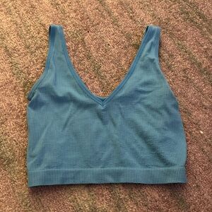 Blue tank top